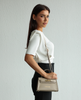 Ignatia XS Cappuccino – skórzana torebka damska mini
